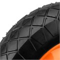 Колесо пневматическое 4.80/4.00-8 D 390 мм, внутренний подшипник D 20 мм, длина оси 80 мм Palisad 18506
