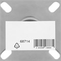 Колесо поворотное D 75 мм, крепление  платформенное Сибртех 18519