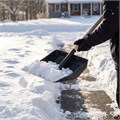 Лопата для уборки снега пластиковая, 420 х 425 мм, без черенка, Сибртех 18658