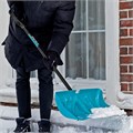 Лопата для уборки снега пластиковая Luxe, 500 х 325 х 1300 мм, металлопластиковый черенок, Palisad 18680