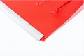 Лопата для уборки снега пластиковая, красная, 400 х 420 мм, без черенка, Сибртех 18682