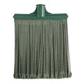 Метла полипропиленовая, 270 х 260 мм, плоская распушенная, без черенка, Сибртех 18698
