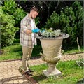 Набор садового инструмента с секатором, пластиковые рукоятки, 3 предмета, Standard, Palisad 18730