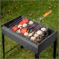 Решетка гриль 315 х 410 х 70 мм, объемная, хромированная Camping Palisad 18813