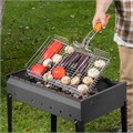 Решетка гриль 315 х 410 х 70 мм, объемная, хромированная Camping Palisad 18813