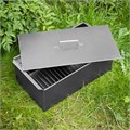 Коптильня двухъярусная большая 600 х 320 х 250 мм, 0.8 мм, с поддоном, Camping Palisad 18833
