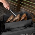 Коптильня двухъярусная 500 x 270 x 175 мм, 0.8 мм, с поддоном, на ножках, Camping Palisad 18835