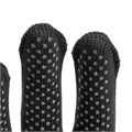 Перчатки Нейлон, ПВХ точка, 13 класс, черные, XL 19000