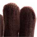Перчатки трикотажные, акрил, ПВХ гель, "Протектор", коричневый, оверлок Сибртех 19012