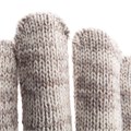 Перчатки трикотажные усиленные, гелевое ПВХ-покрытие, 7 класс, бело-серый меланж Сибртех 19036