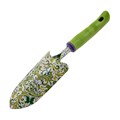 Совок посадочный широкий, 80 х 330 мм, стальной, пластиковая рукоятка, Flower Green, Palisad 19059