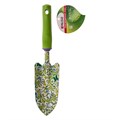 Совок посадочный широкий, 80 х 330 мм, стальной, пластиковая рукоятка, Flower Green, Palisad 19059