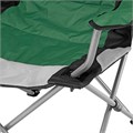 Кресло складное с подлокотниками и подстаканником, 60 х 60 х 110/92 см, Camping Palisad 19392