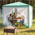 Тент садовый с москитной сеткой, 2.5 х 2.5/2.4, Camping Palisad 19399