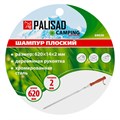 Шампур плоский 620 x 14 x 2 мм с деревянной рукояткой Camping Palisad 19501
