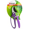 Секатор прямого реза, 200 мм, храповой механизм, металлические обрезиненные рукоятки, Palisad 19517