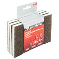 Губка для шлифования, 125 х 100 х 10 мм, мягкая, 3 шт, P 60/80, P 60/100, P 80/120 Matrix 19973