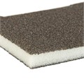 Губка для шлифования, 125 х 100 х 10 мм, мягкая, 3 шт, P 60/80, P 60/100, P 80/120 Matrix 19973