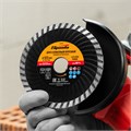 Диск алмазный, отрезной Turbo, 125 х 22.2 мм, сухая резка Sparta 20020