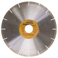 Диск алмазный, отрезной сегментный, 180 х 22.2 мм, сухая резка, EUROPA Standard Sparta 20042