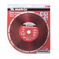 Диск алмазный, отрезной сегментный, 230 х 22.2 мм, сухая резка Matrix Professional 20048