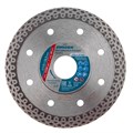 Диск алмазный, 115 х 22.2 мм, тонкий, сплошной (Jaguar) мокрая резка Gross 20064