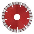 Диск алмазный, отрезной Турбо-сегментный, 115 х 22.2 мм, сухая резка Matrix Professional 20075