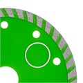 Диск алмазный, отрезной Turbo, 125 х 22.2 мм, сухая резка Сибртех 20093