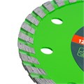 Диск алмазный, отрезной Turbo, 125 х 22.2 мм, сухая резка Сибртех 20093