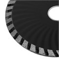 Диск алмазный, отрезной Turbo, 115 х 22.2 мм, сухая резка Sparta 20123
