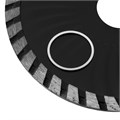 Диск алмазный, отрезной Turbo, 115 х 22.2 мм, сухая резка Sparta 20123