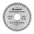 Пильный диск по дереву, 160 х 32 мм, 48 зубьев Matrix Professional 20179