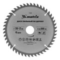 Пильный диск по дереву, 200 х 32 мм, 48 зубьев, кольцо 30/32 Matrix Professional 20187
