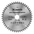 Пильный диск по дереву, 216 х 32 мм, 48 зубьев, кольцо 30/32 Matrix Professional 20191