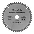 Пильный диск по дереву, 250 х 32 мм, 48 зубьев Matrix Professional 20199