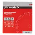 Пильный диск по дереву, 300 х 32 мм, 60 зубьев Matrix Professional 20202