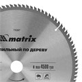 Пильный диск по дереву, 305 х 30 мм, 96 зубьев Matrix Professional 20204