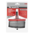 Пила кольцевая, 60-67-74-81-95 мм, 1.5" Matrix 20279