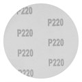 Круг абразивный на ворсовой подложке под "липучку", P 220, 125 мм, 10 шт Matrix 20303