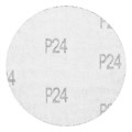Круг абразивный на ворсовой подложке под "липучку", P 24, 115 мм, 10 шт Matrix 20304