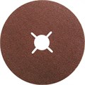 Круги фибровые 5 шт, Р 40, 125 х 22 mm Matrix 20376
