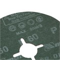 Круги фибровые 5 шт, Р 60, 125 х 22 mm Matrix 20377