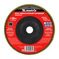 Круг лепестковый торцевой, P 40, 180 х 22.2 мм Matrix 20437