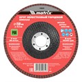 Круг лепестковый торцевой, P 80, 150 х 22.2 мм Matrix 20444