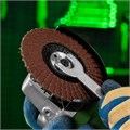 Круг лепестковый торцевой, конический, Р 60, 125 х 22.2 мм Сибртех 20454