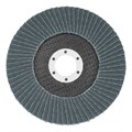 Круг лепестковый торцевой КЛТ-1, ZK10X W (цирконий) зернистость 25Н(P 60) 125 х 22.2 мм, "БАЗ" 20469