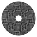 Круг отрезной по металлу, 125 х 1.2 х 22 мм "Луга" 20490