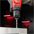 Набор сверл по металлу, 1-10 мм (через 0.5 мм) HSS 19 шт, металлическая коробка, цилиндрический хвостовик Matrix 20669