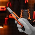 Нож, 18 мм, выдвижное лезвие, металлическая направляющая Sparta 20736