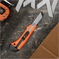 Нож, 18 мм, выдвижное лезвие, металлическая направляющая Sparta 20736